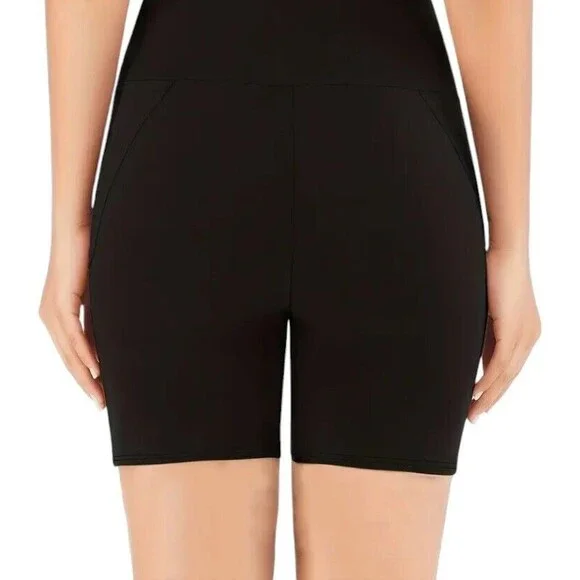 Women's (Workout)-(Leggings)-(Shorts)-(With Pocket)-(Black)-(Size XL)-(New)-$20 - Picture 4 of 6